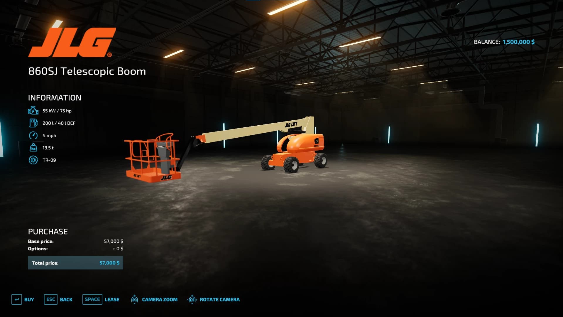 JLG 860SJ 2