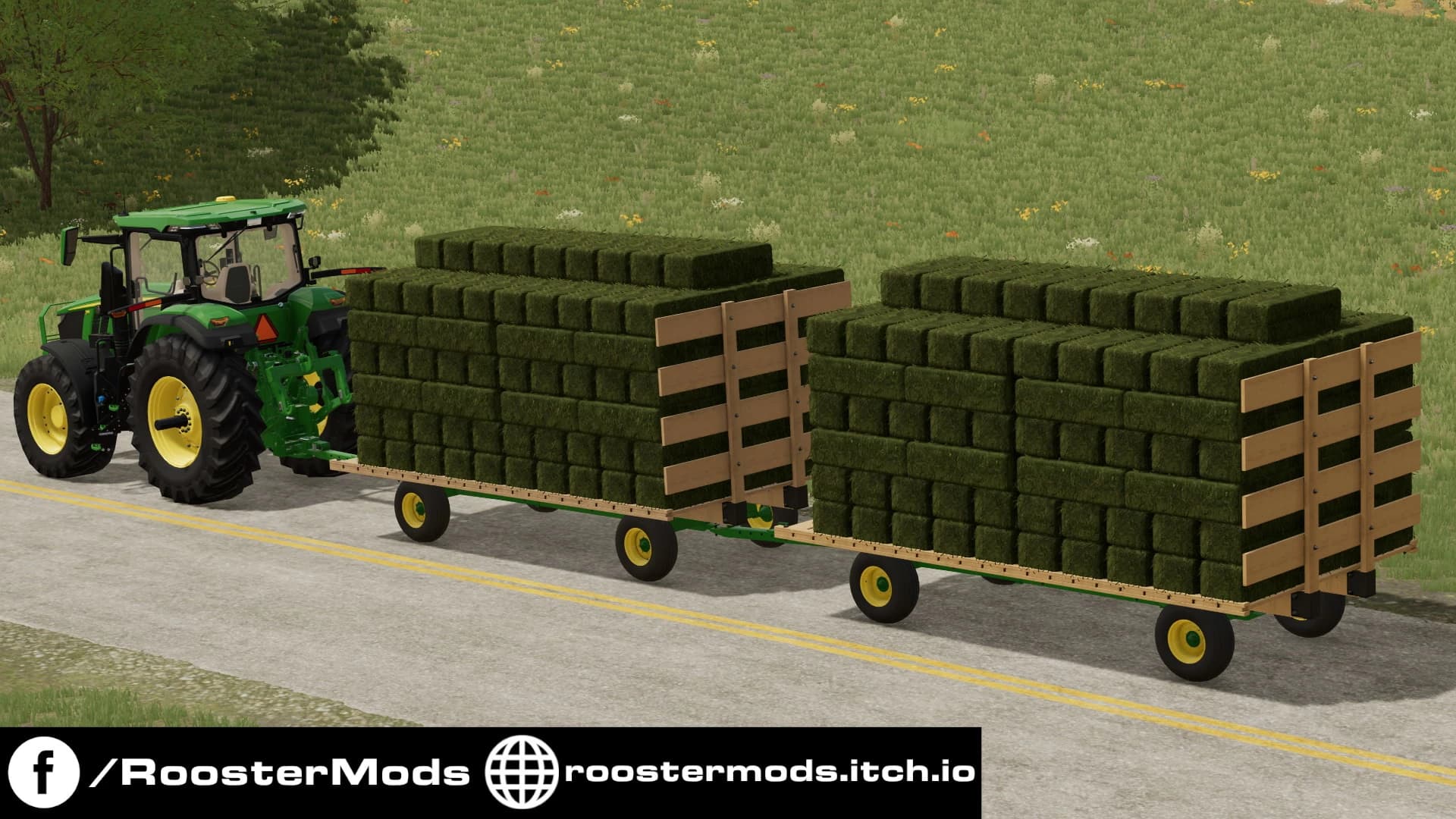 JOHN DEERE 1075 HAY WAGON 5