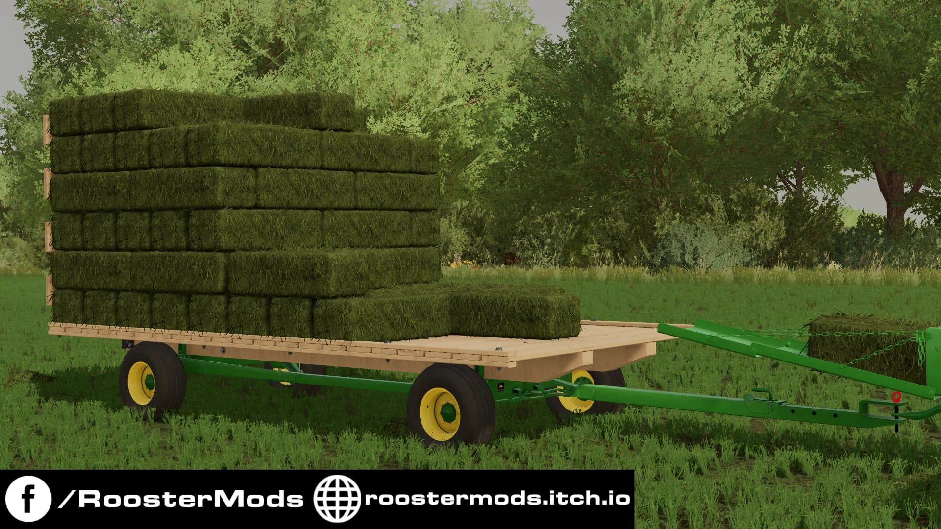 JOHN DEERE 1075 HAY WAGON 3