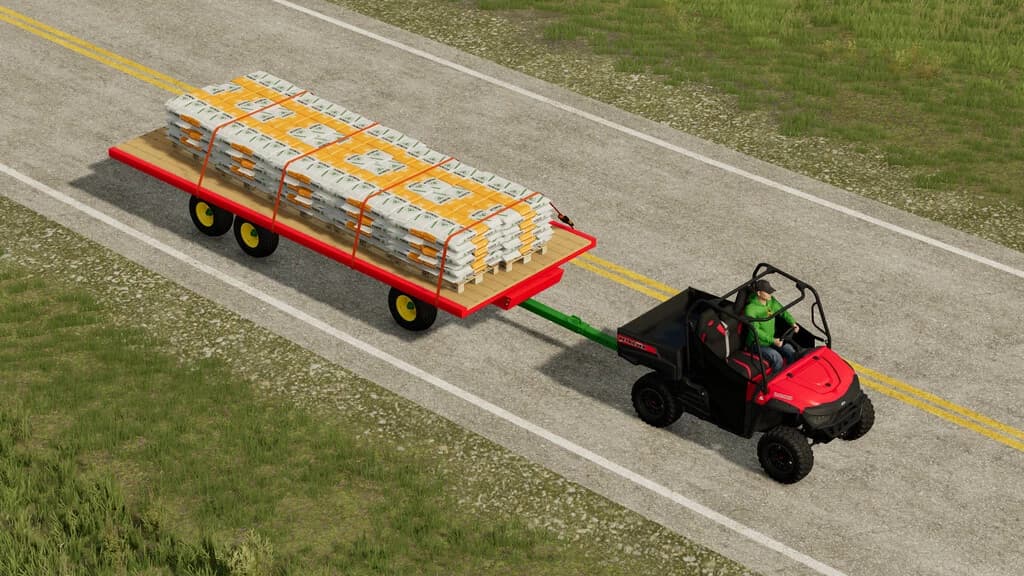 JOHN DEERE 1275 BALE WAGONS 3