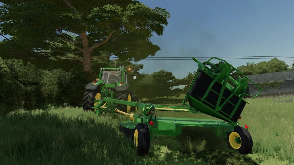 JOHN DEERE 1365 MOWER 3