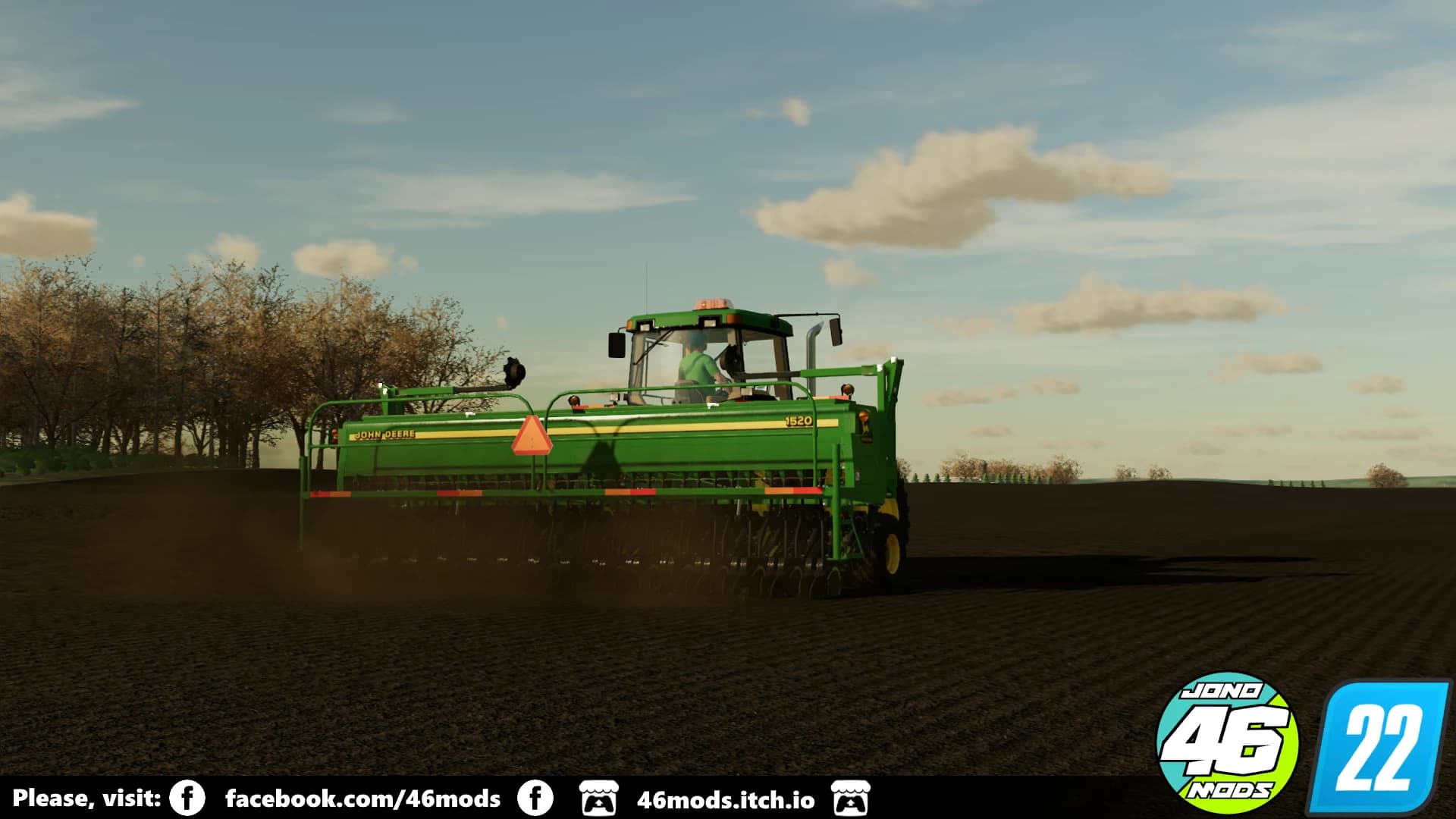 JOHN DEERE 1520, 3 POINTS HITCH SEEDER 2