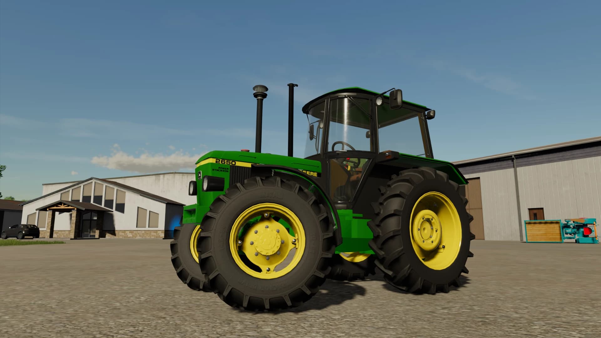 JOHN DEERE 2X40/50 FLACHDACH