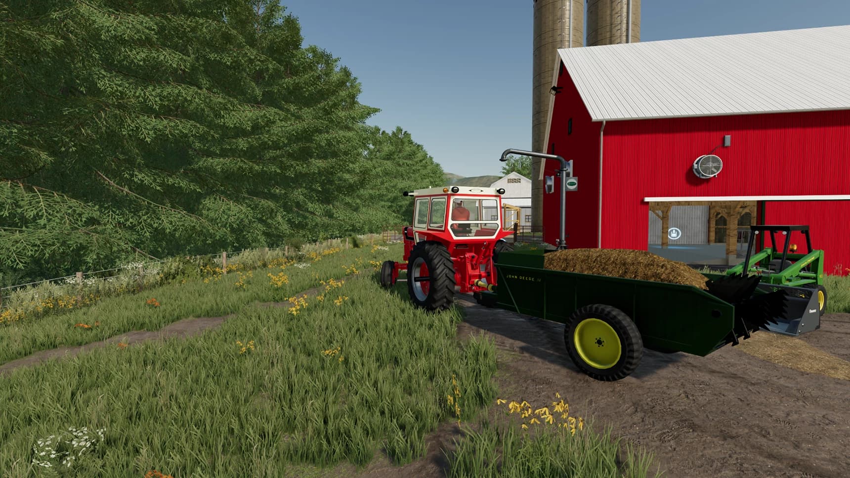 JOHN DEERE 34 MANURE SPREADER 5