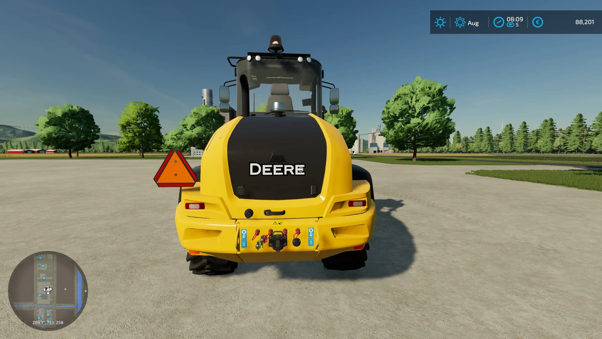 JOHN DEERE 344L WITH STROBES 2