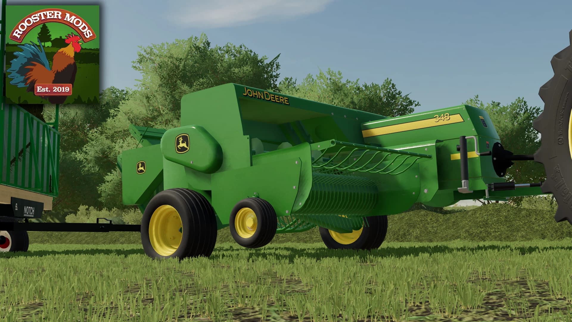 JOHN DEERE 348 BALER 3