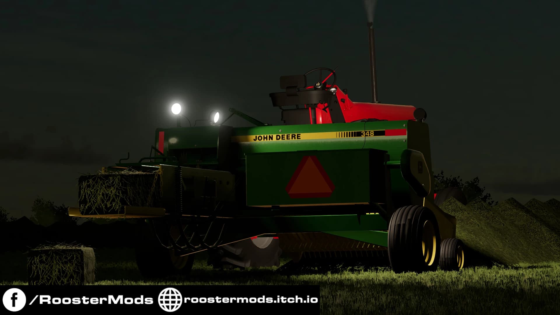 JOHN DEERE 348 BALER 2