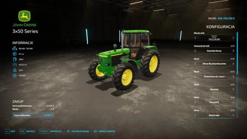 JOHN DEERE 3X50 SERIES 3