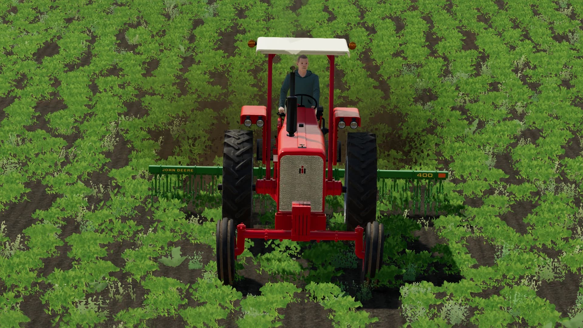 JOHN DEERE 400 ROTARY HOE 4
