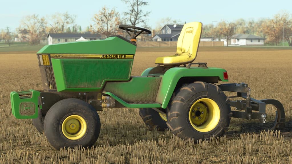 JOHN DEERE 445 AND UTILITYS 4
