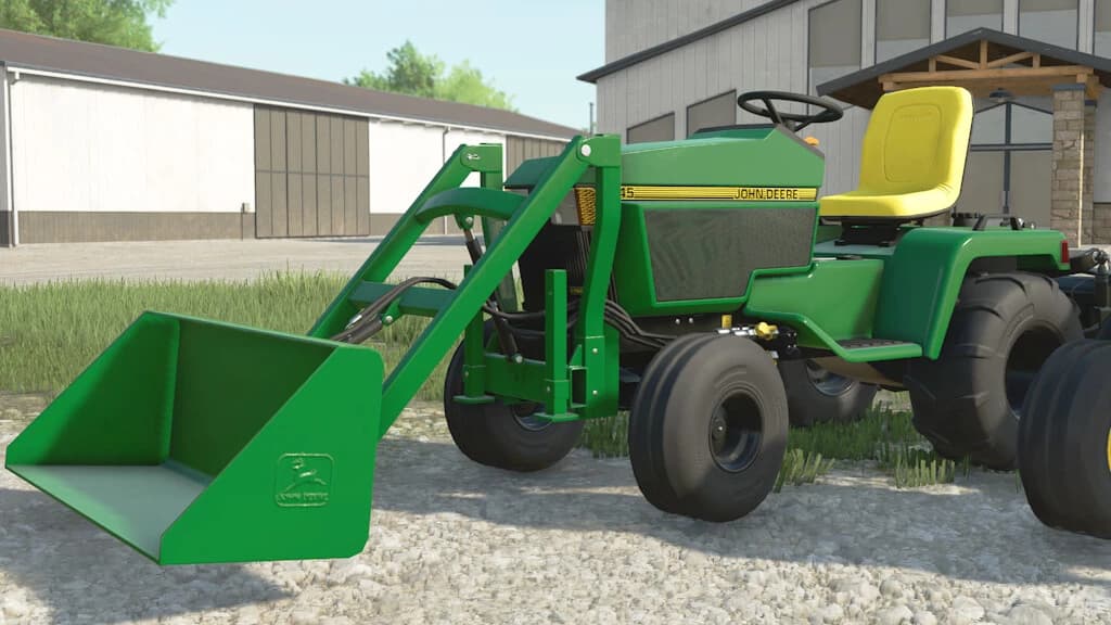 JOHN DEERE 445 AND UTILITYS 2