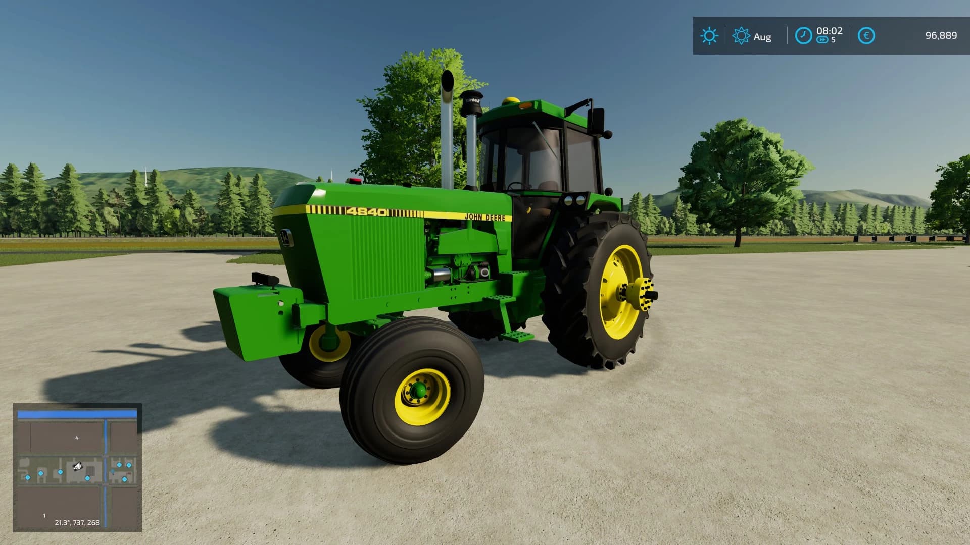JOHN DEERE 4840 5