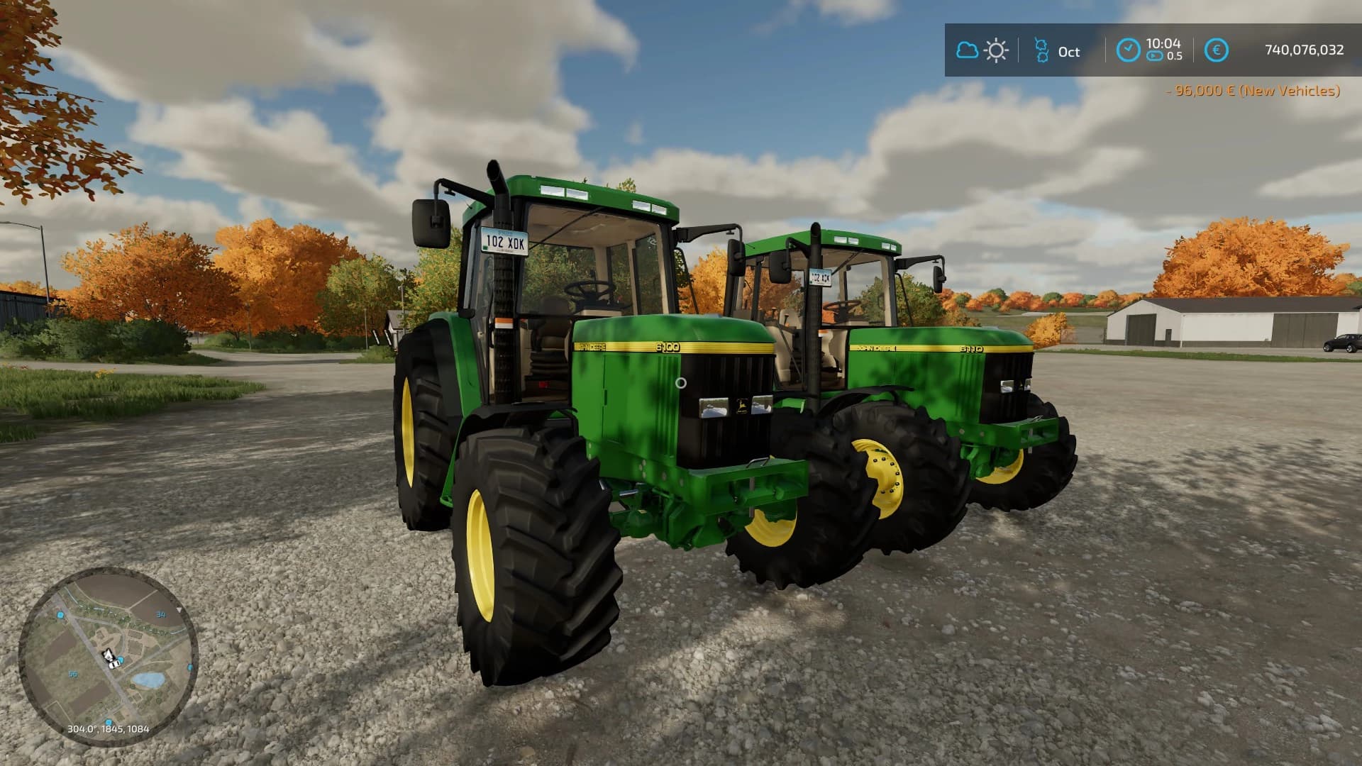 JOHN DEERE 6010 & PREMIUM 4CYL SERIES 5