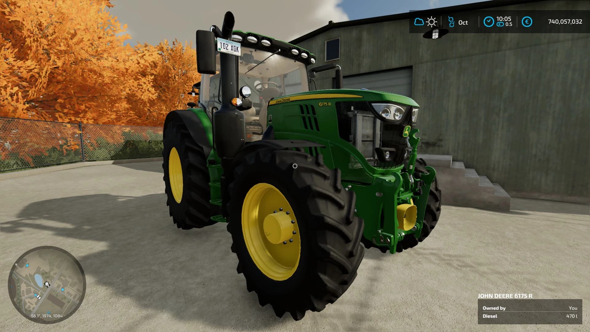 JOHN DEERE 6175R-6215R SIC