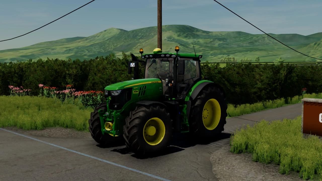 JOHN DEERE 6215R REAL SOUNDS 2