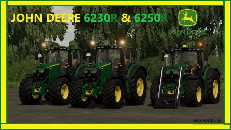 JOHN DEERE 6230R & 6250R PACK GOPRO SOUNDS 4