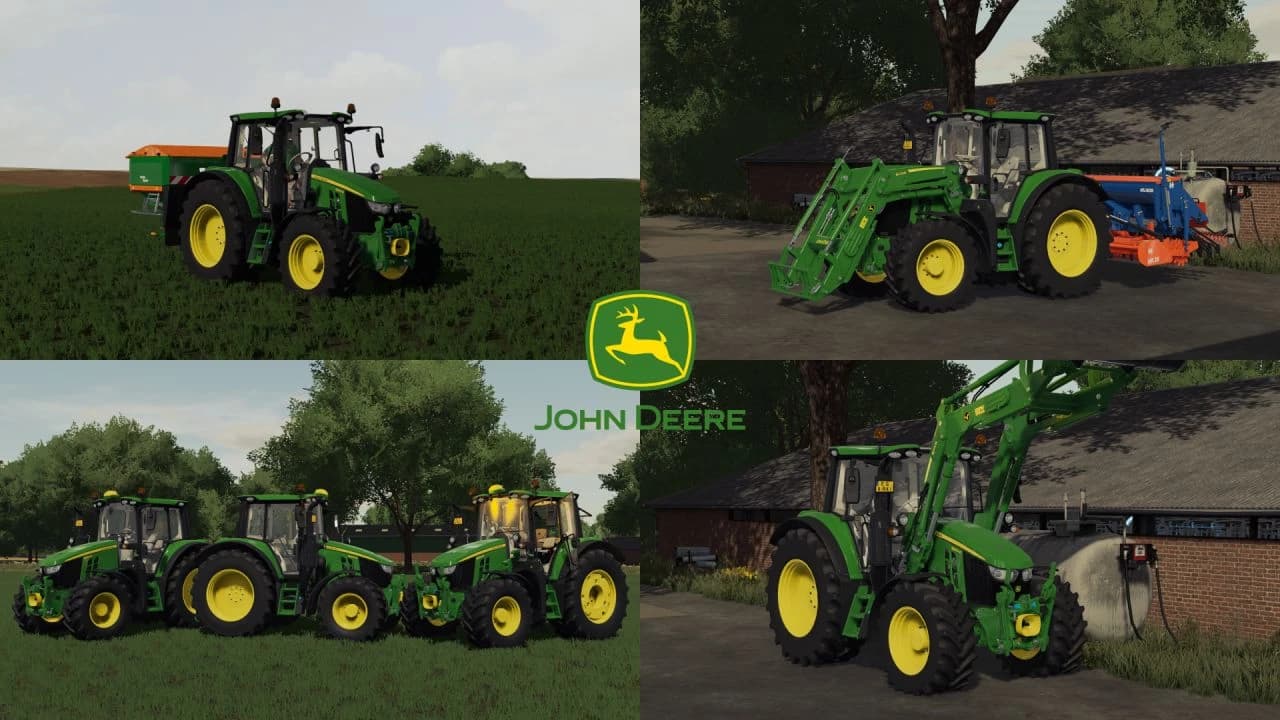JOHN DEERE 6M 5