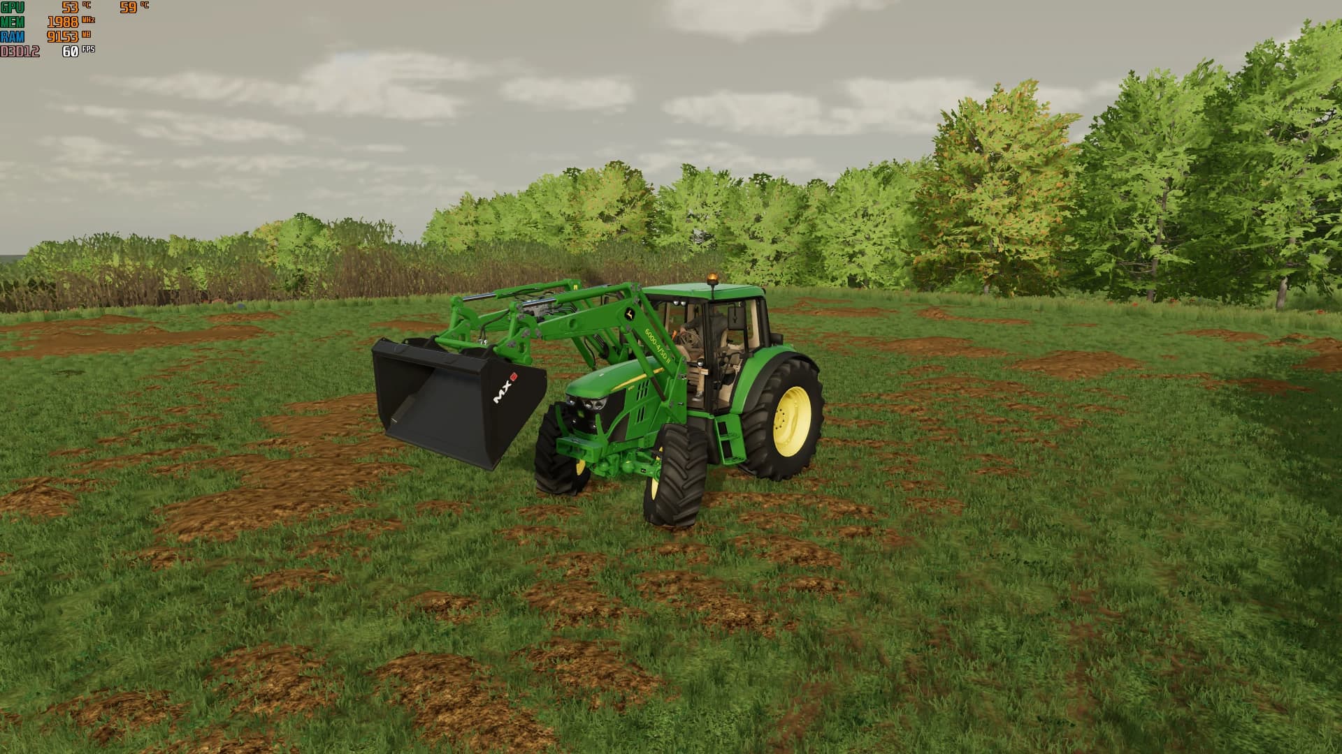 JOHN DEERE 6M 4
