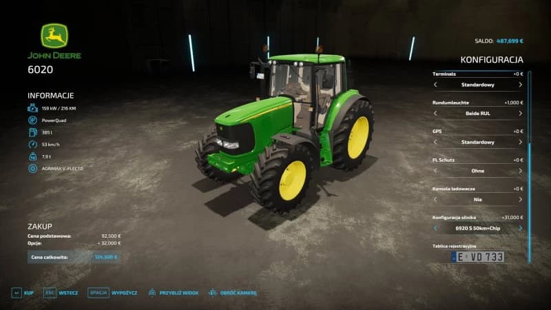 JOHN DEERE 6X20 + 6X30 PACK 4