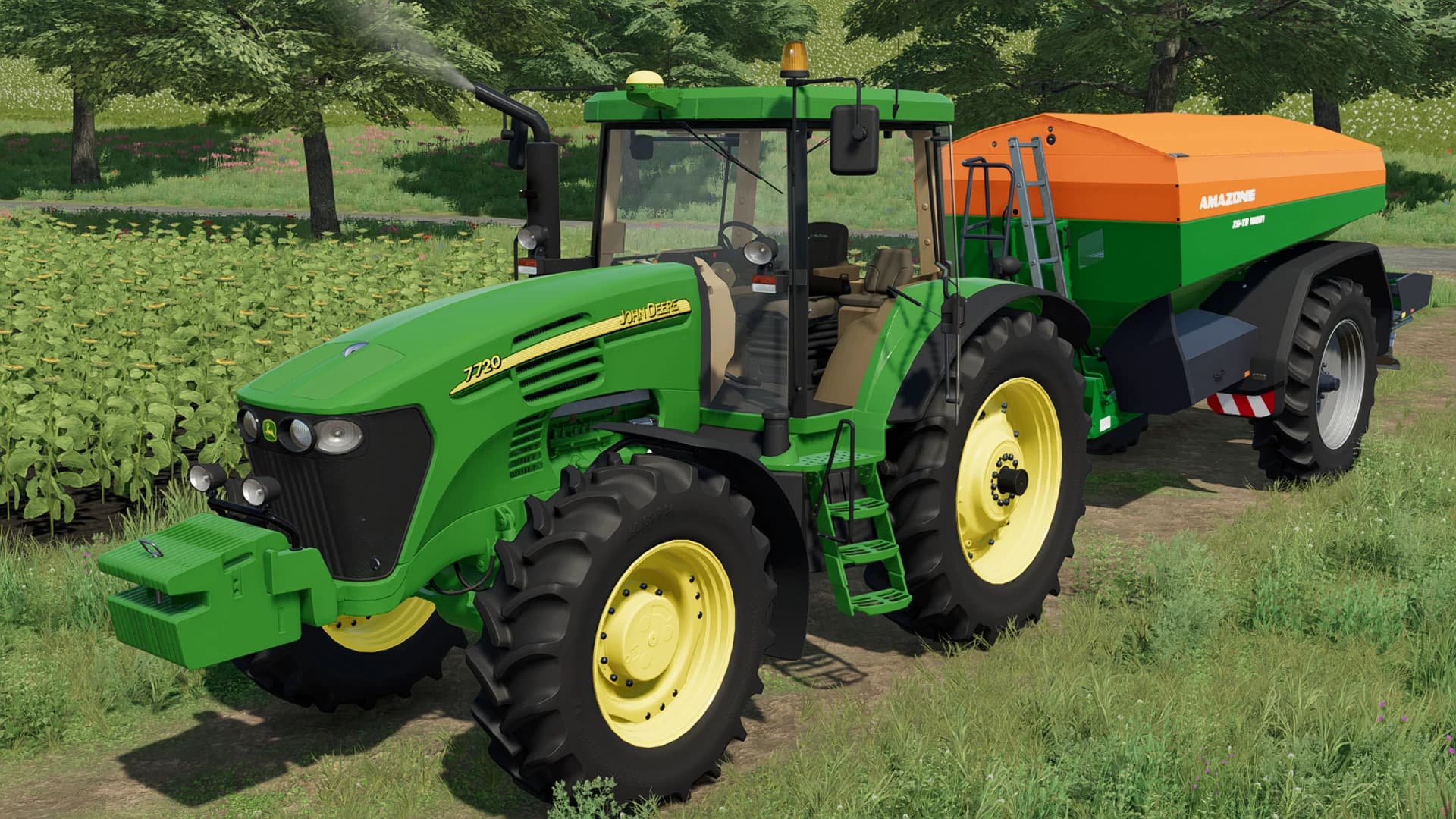 JOHN DEERE 7020 4