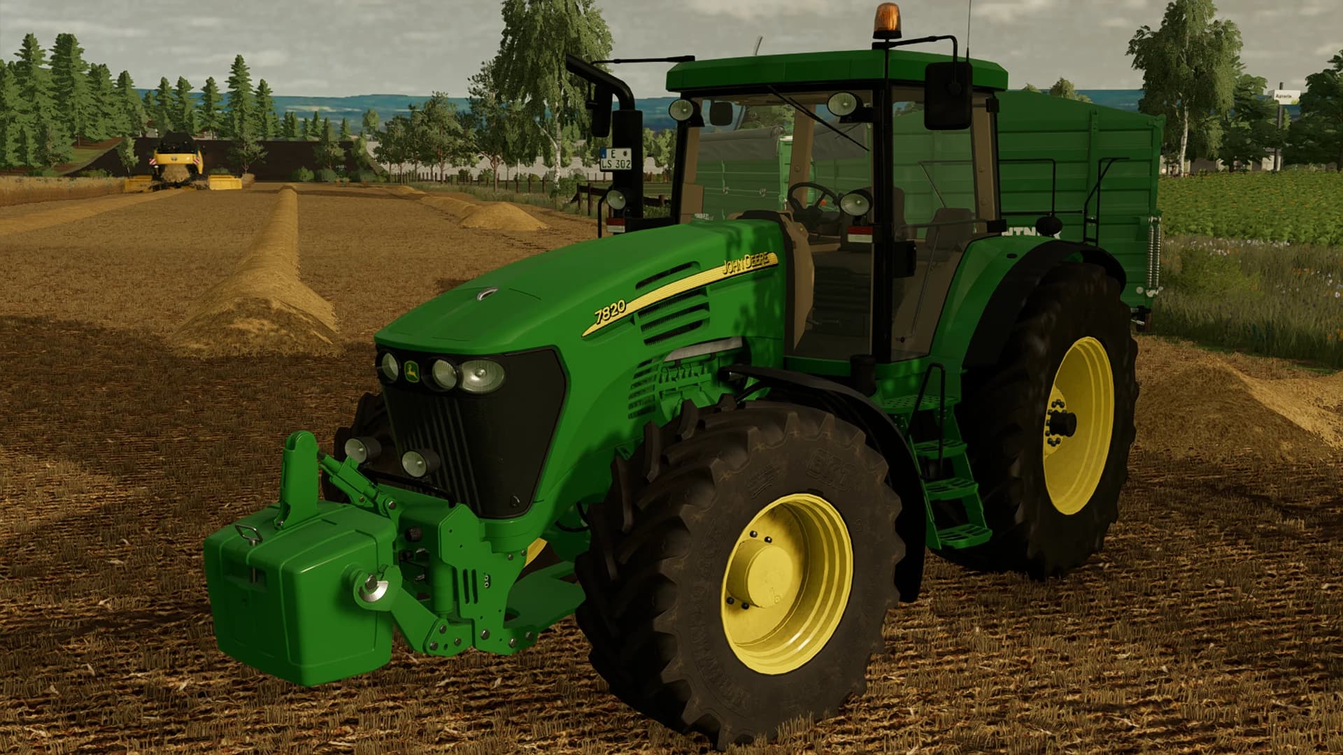 JOHN DEERE 7020 3