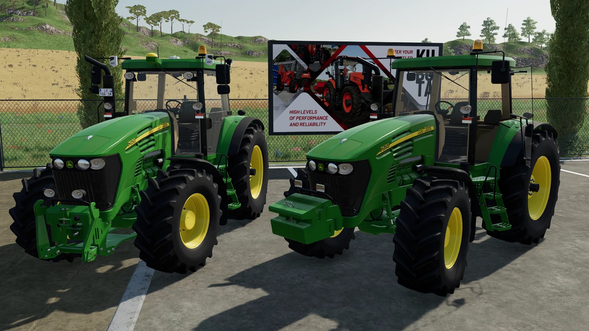 JOHN DEERE 7020 2