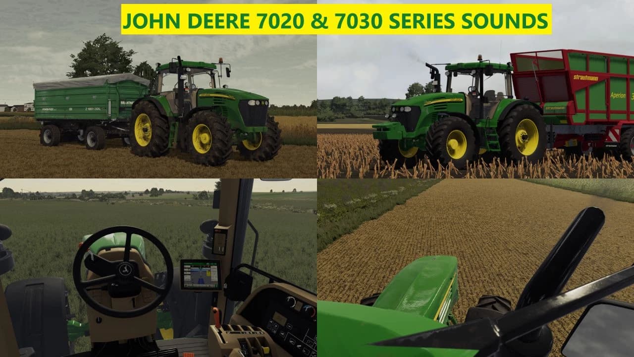 JOHN DEERE 70X0 SERIES SOUND