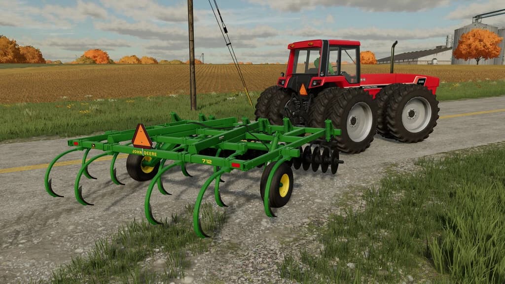 JOHN DEERE 712 MULCH TILLER 4