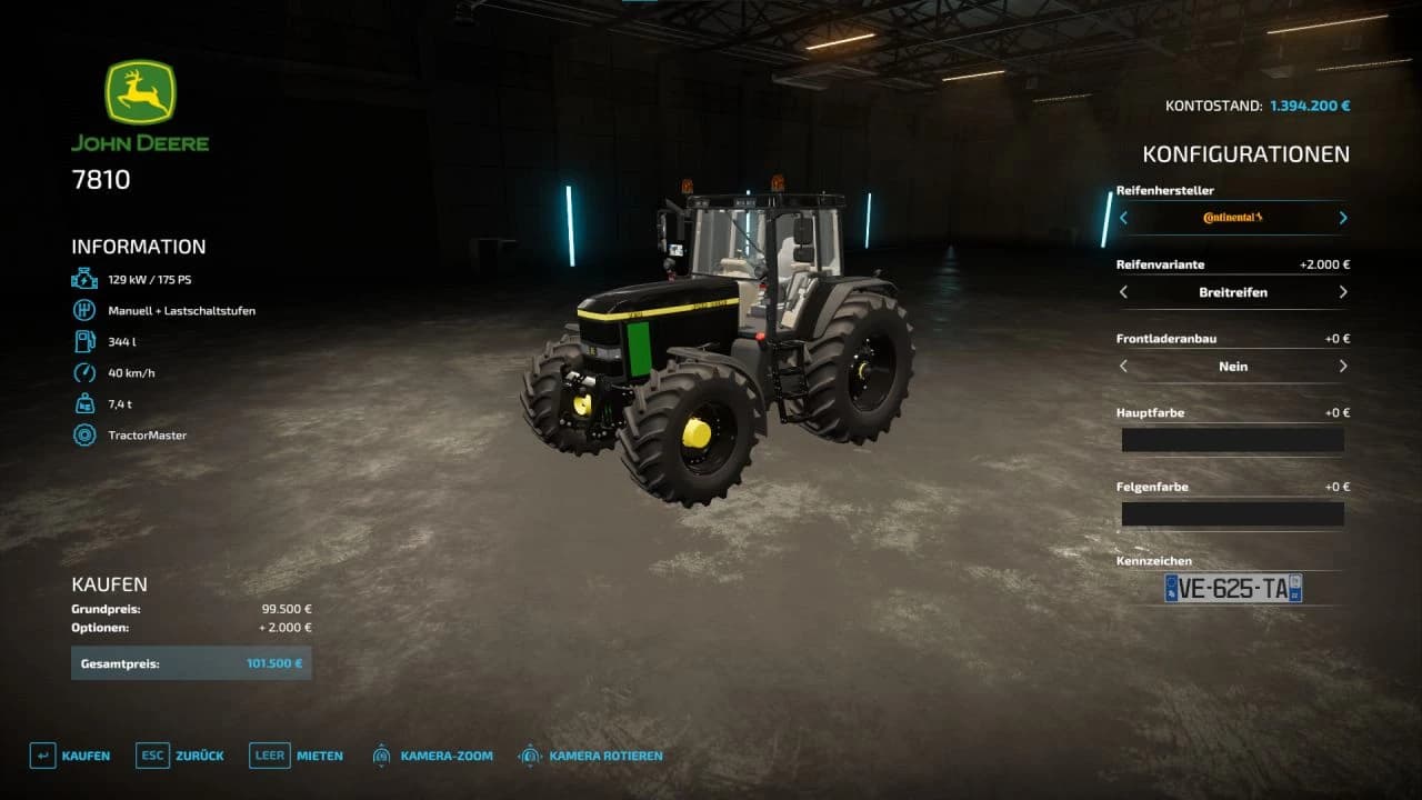 JOHN DEERE 7810 EDITED BETA