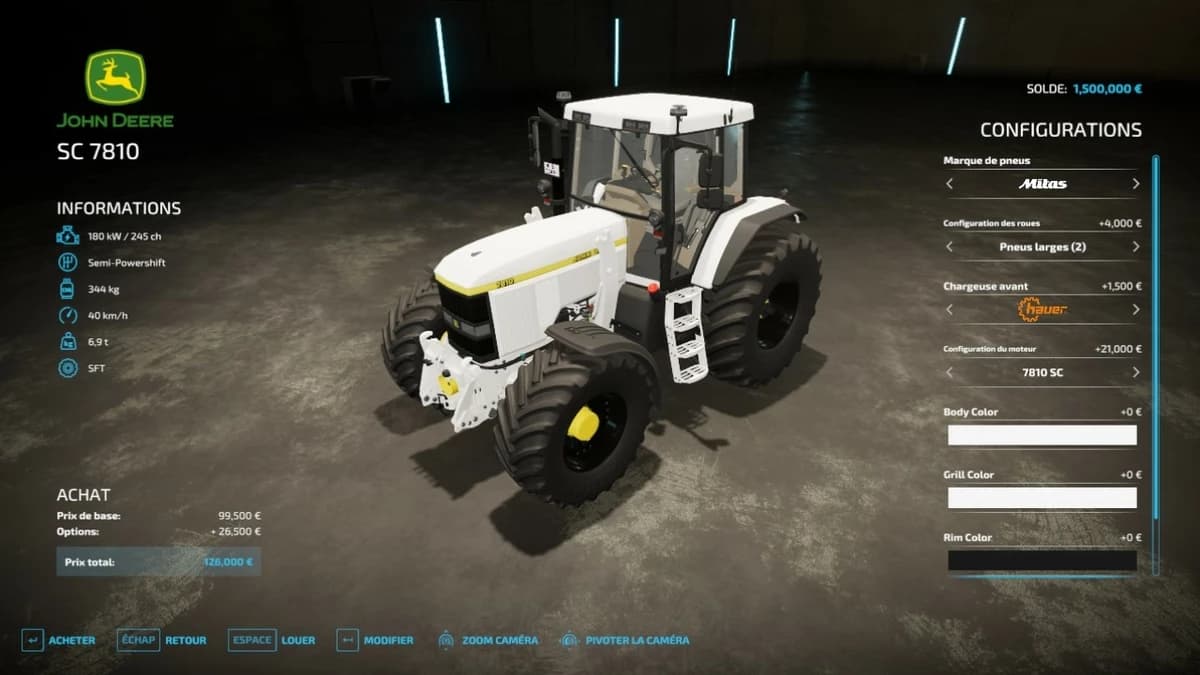 JOHN DEERE 7810 SERIES (METHAN) 2