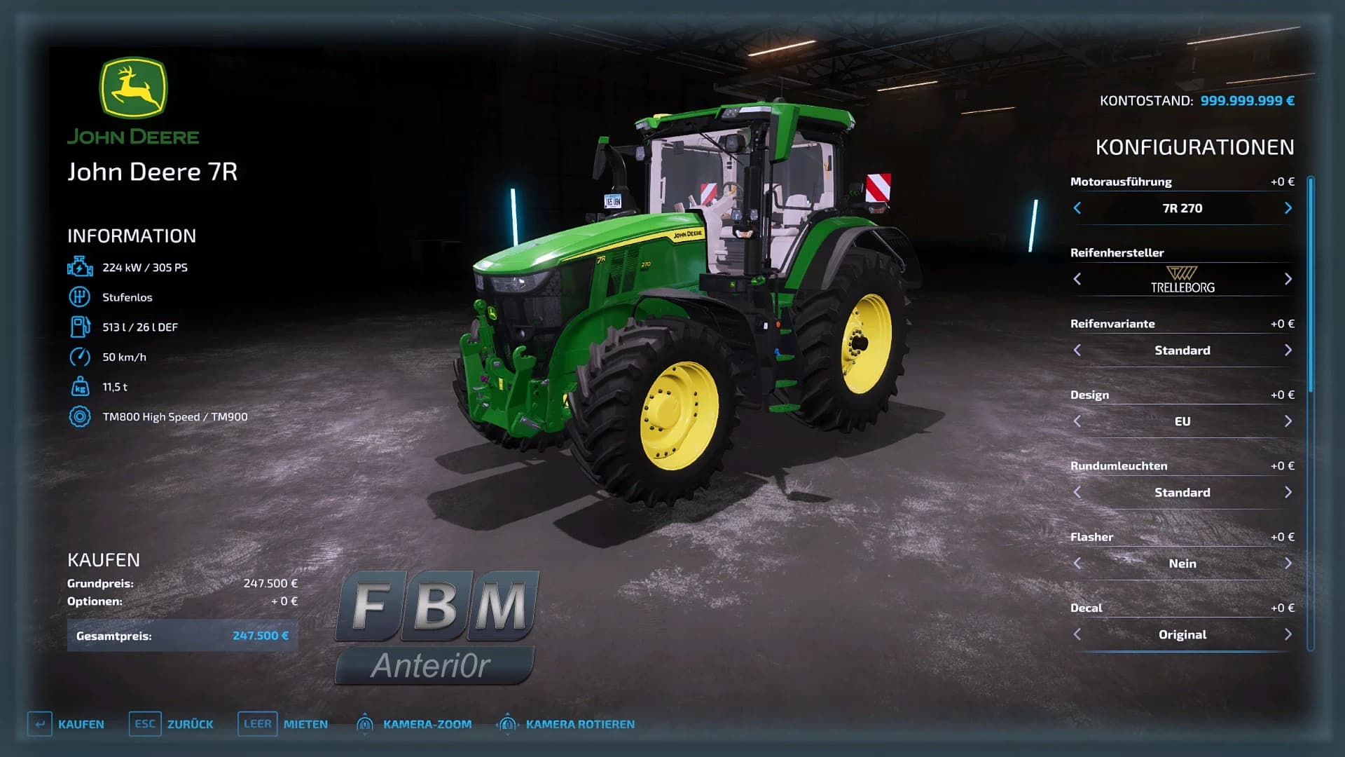 JOHN DEERE 7R GEN2 3