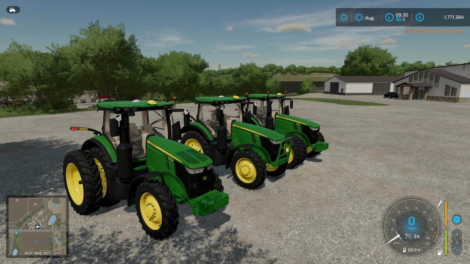 JOHN DEERE 7R US 2