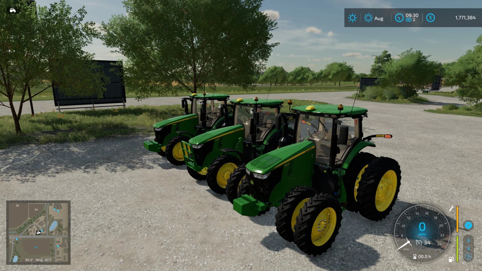 JOHN DEERE 7R US
