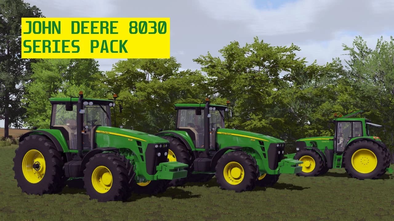 JOHN DEERE 8030 SERIES PACK 5