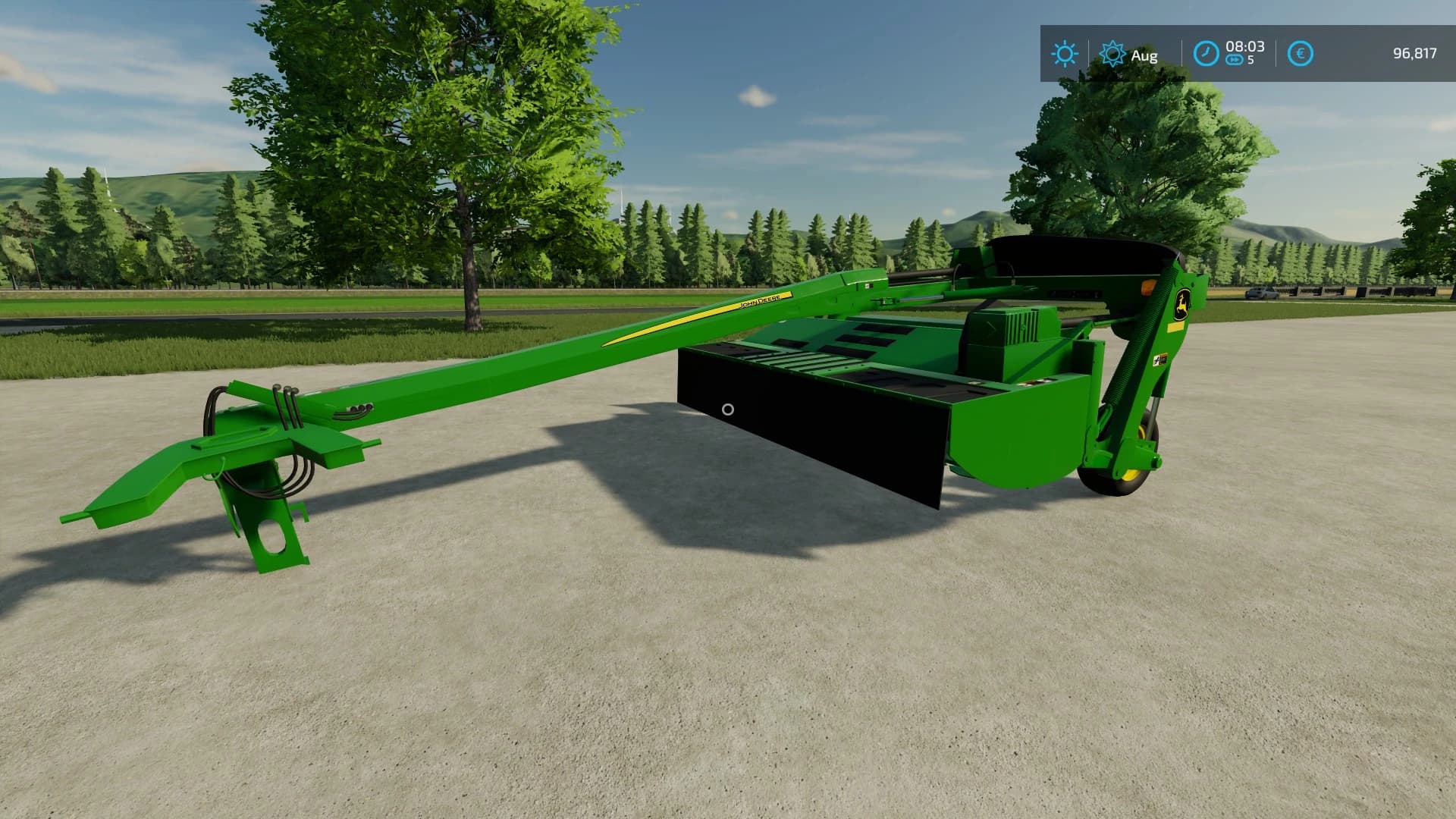 JOHN DEERE 835 MOCO 5