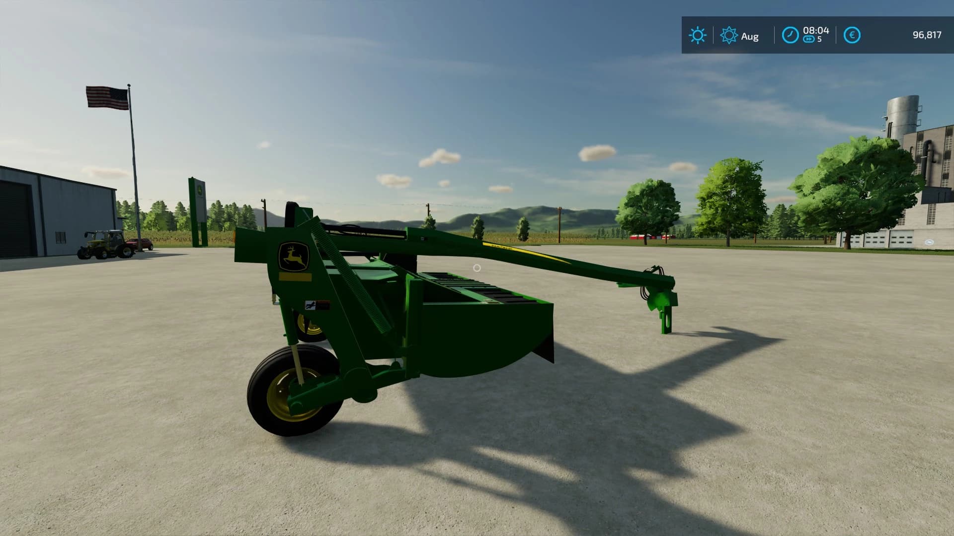 JOHN DEERE 835 MOCO 4