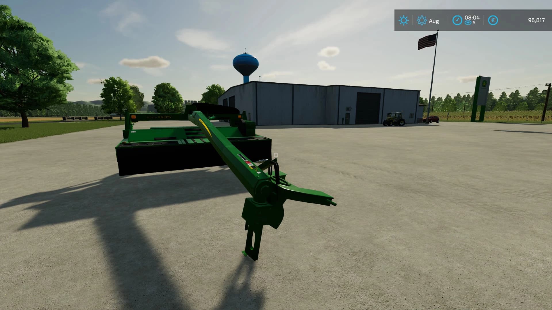 JOHN DEERE 835 MOCO 3