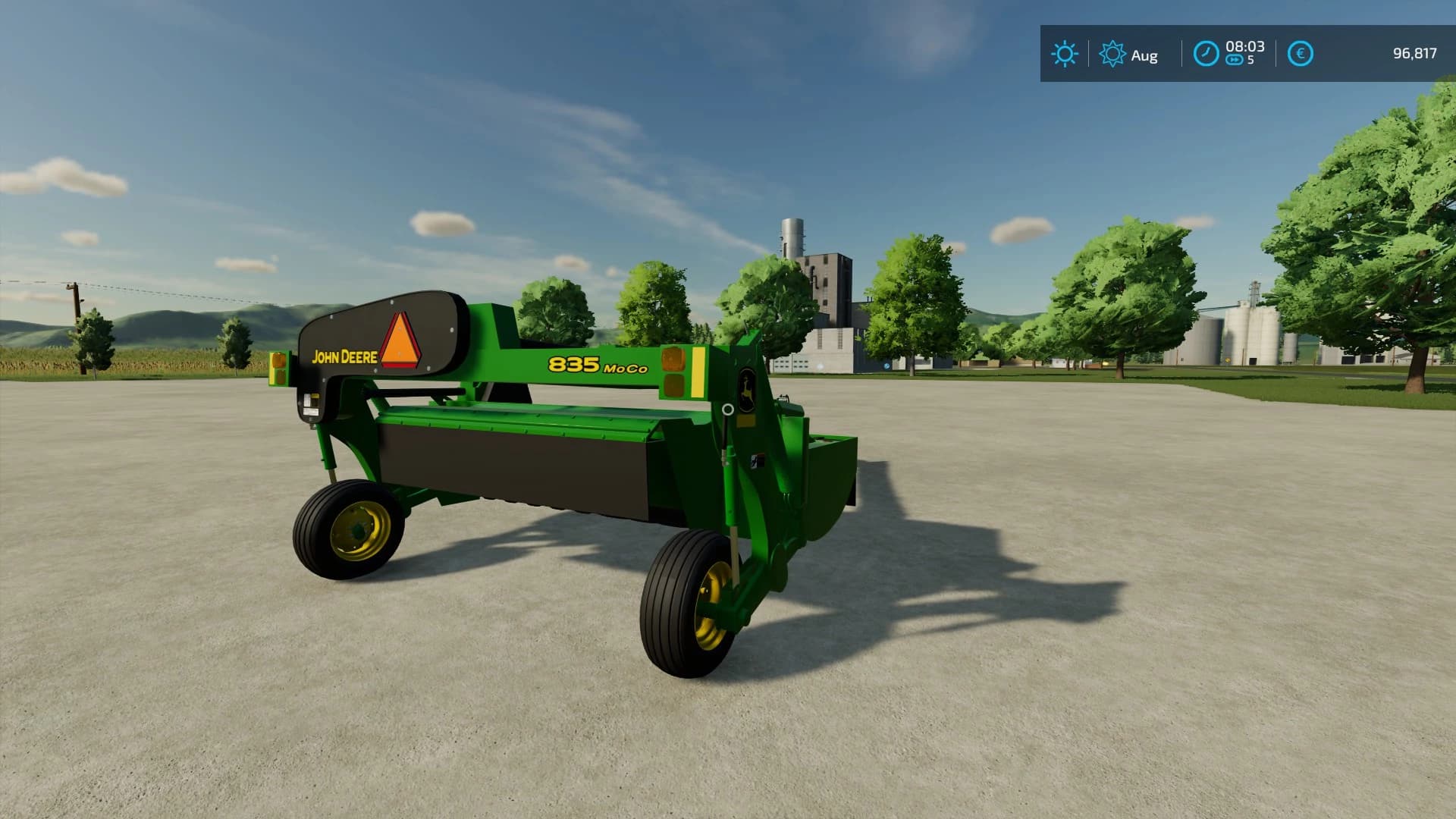 JOHN DEERE 835 MOCO 2