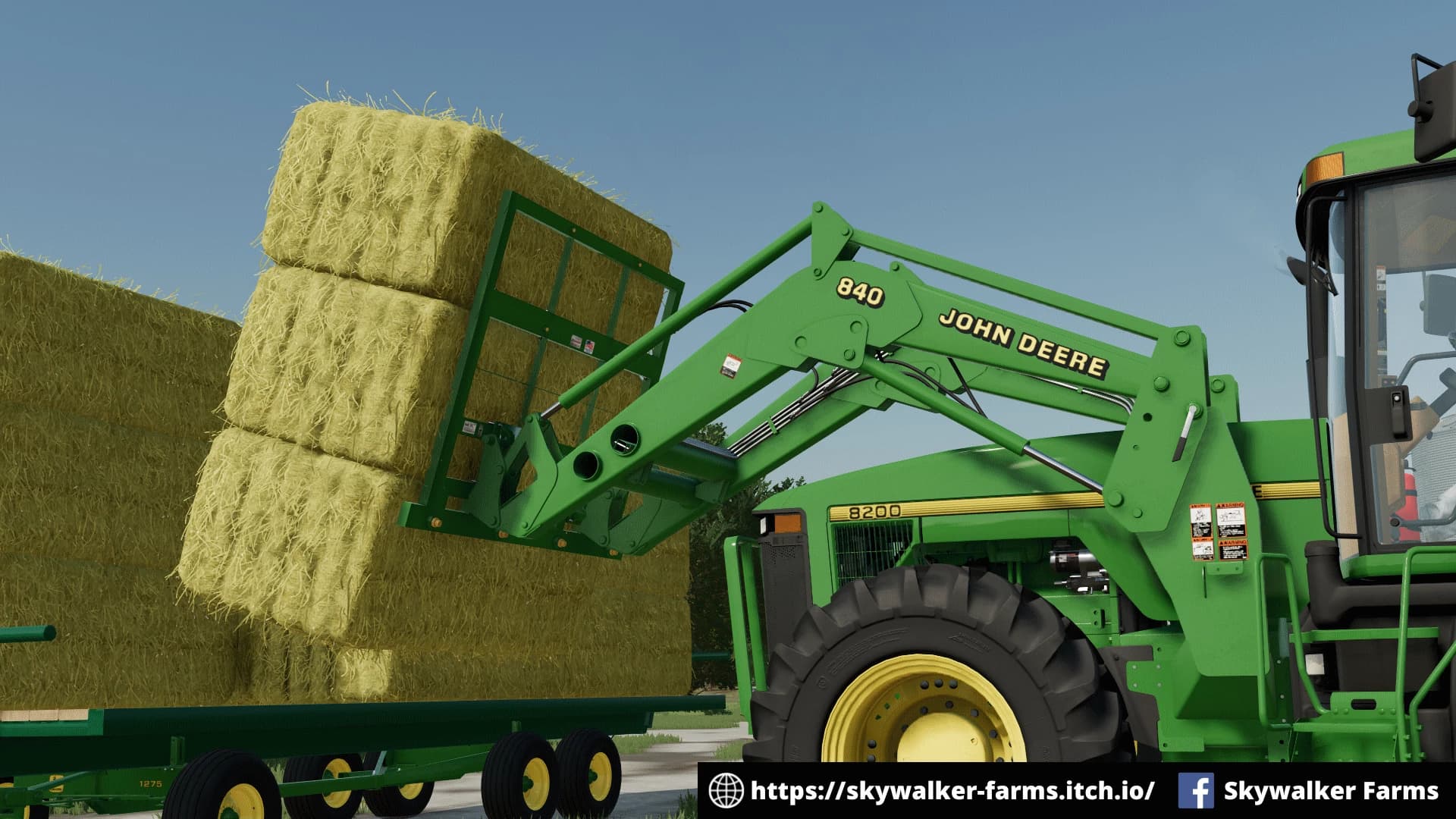 JOHN DEERE 840 FRONTLOADER 4