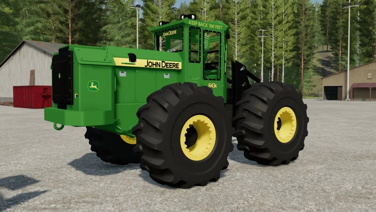 JOHN DEERE 843K 3