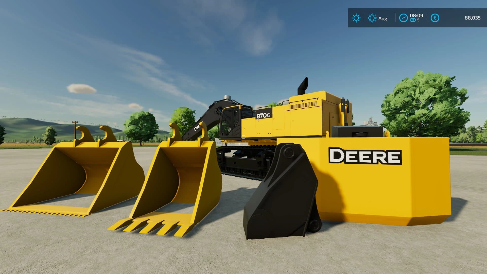 JOHN DEERE 870 5