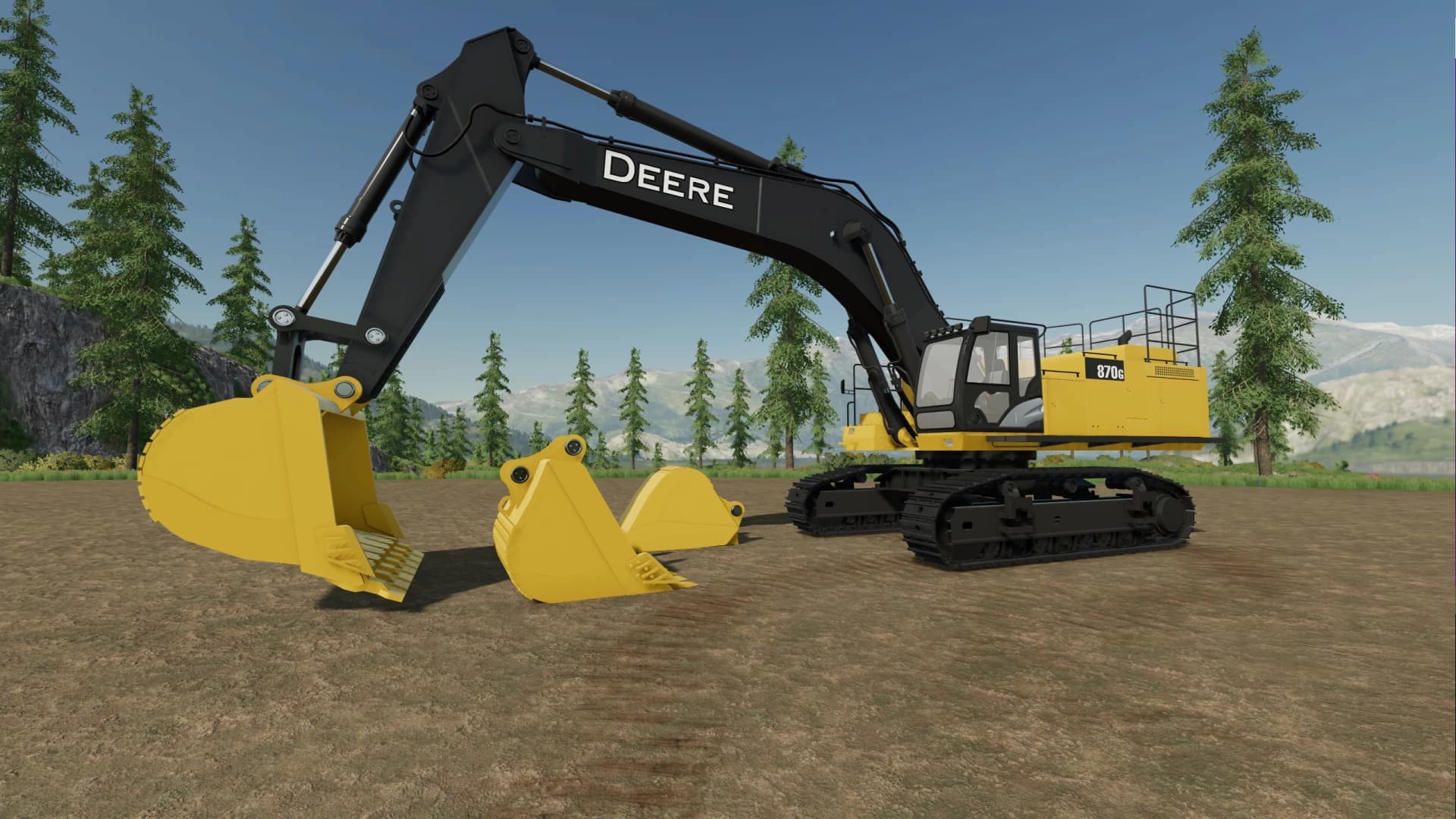 JOHN DEERE 870G