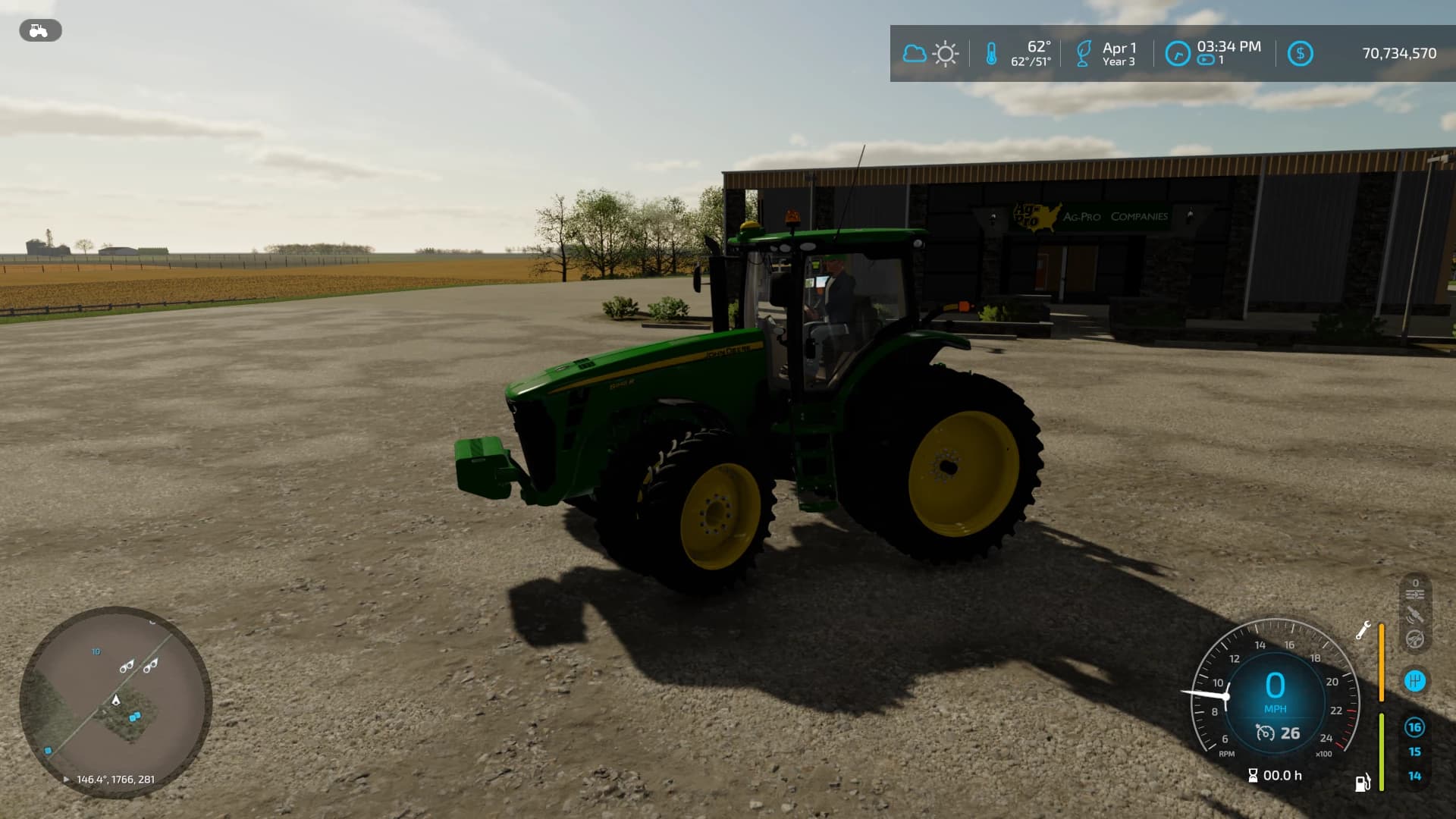 JOHN DEERE 8R 2009/2010 US 2