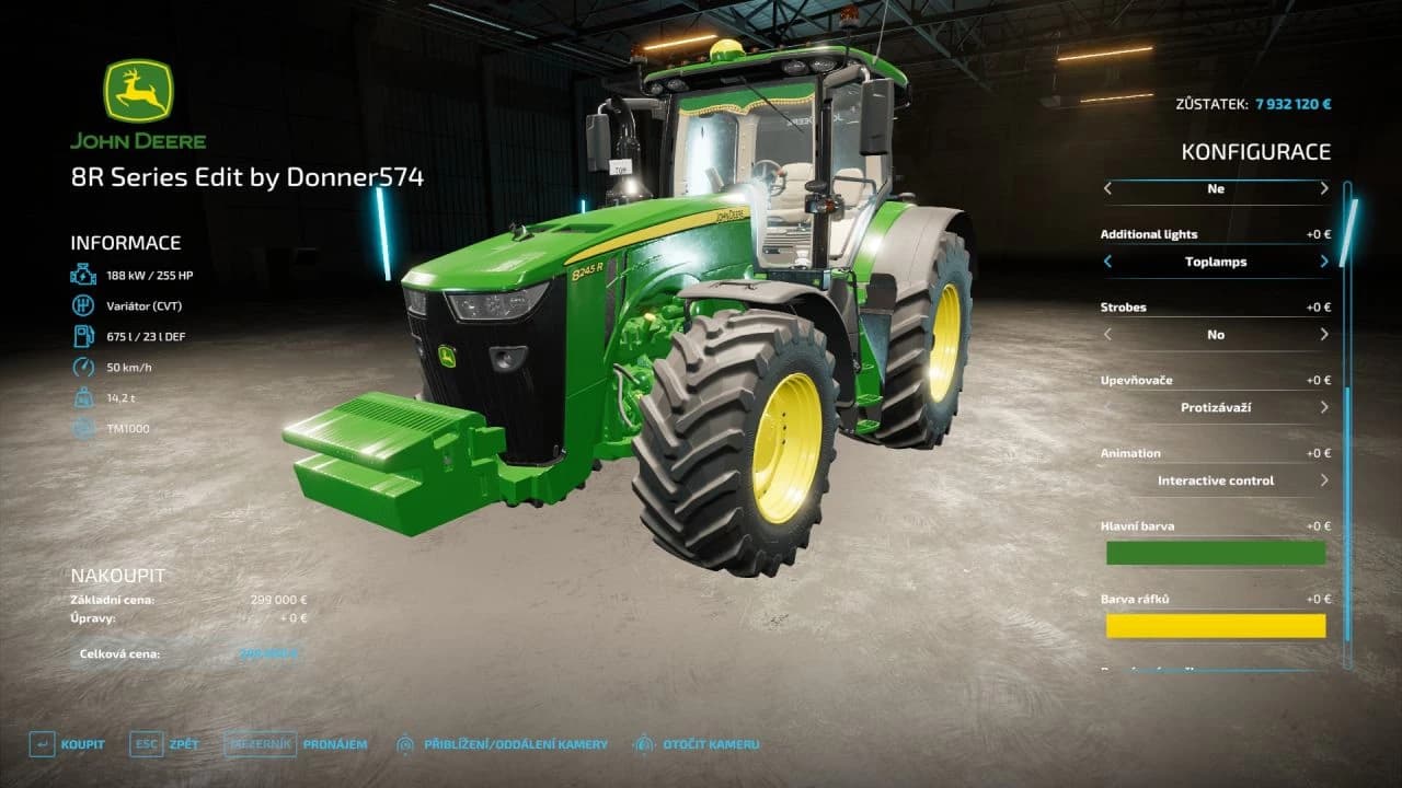 JOHN DEERE 8R 2016 EDIT