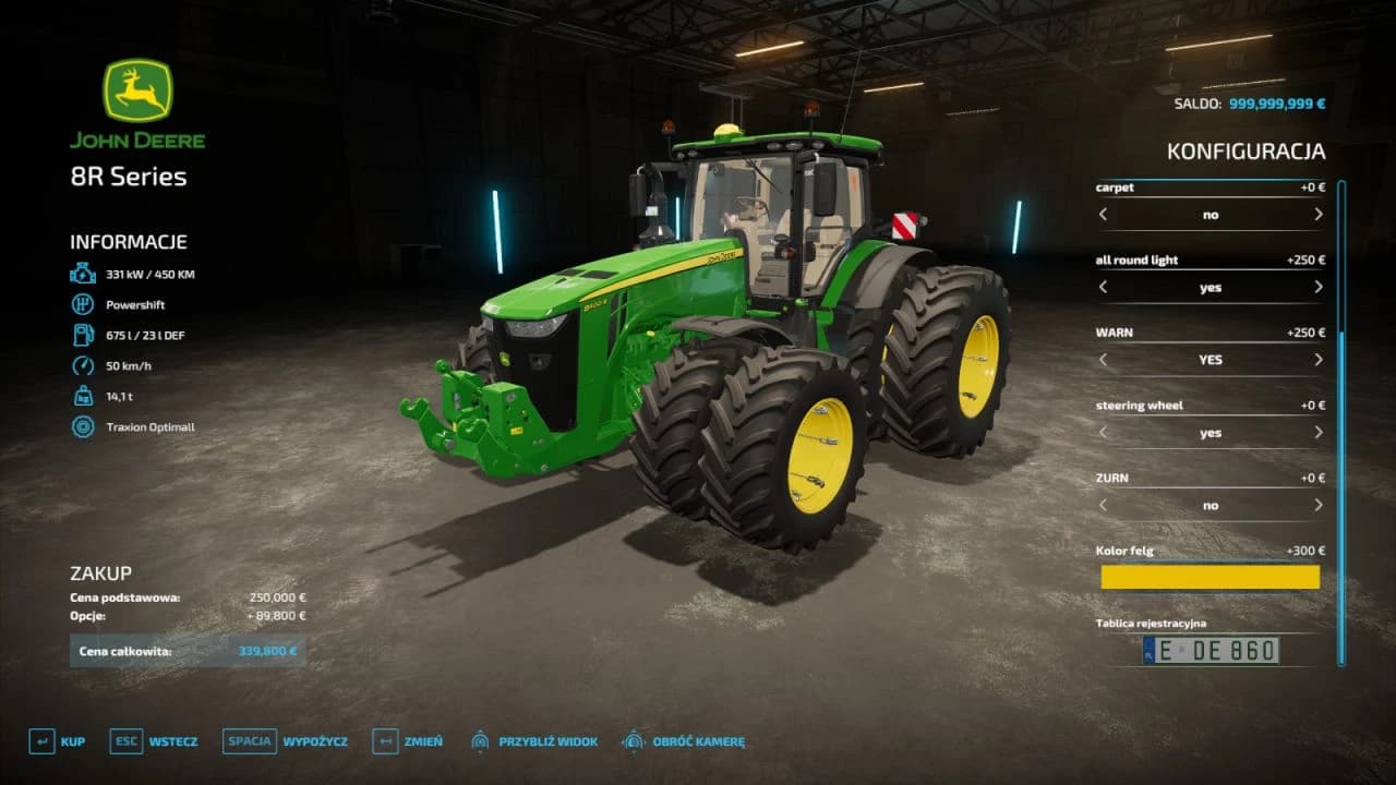 JOHN DEERE 8R 2018 BETA 2