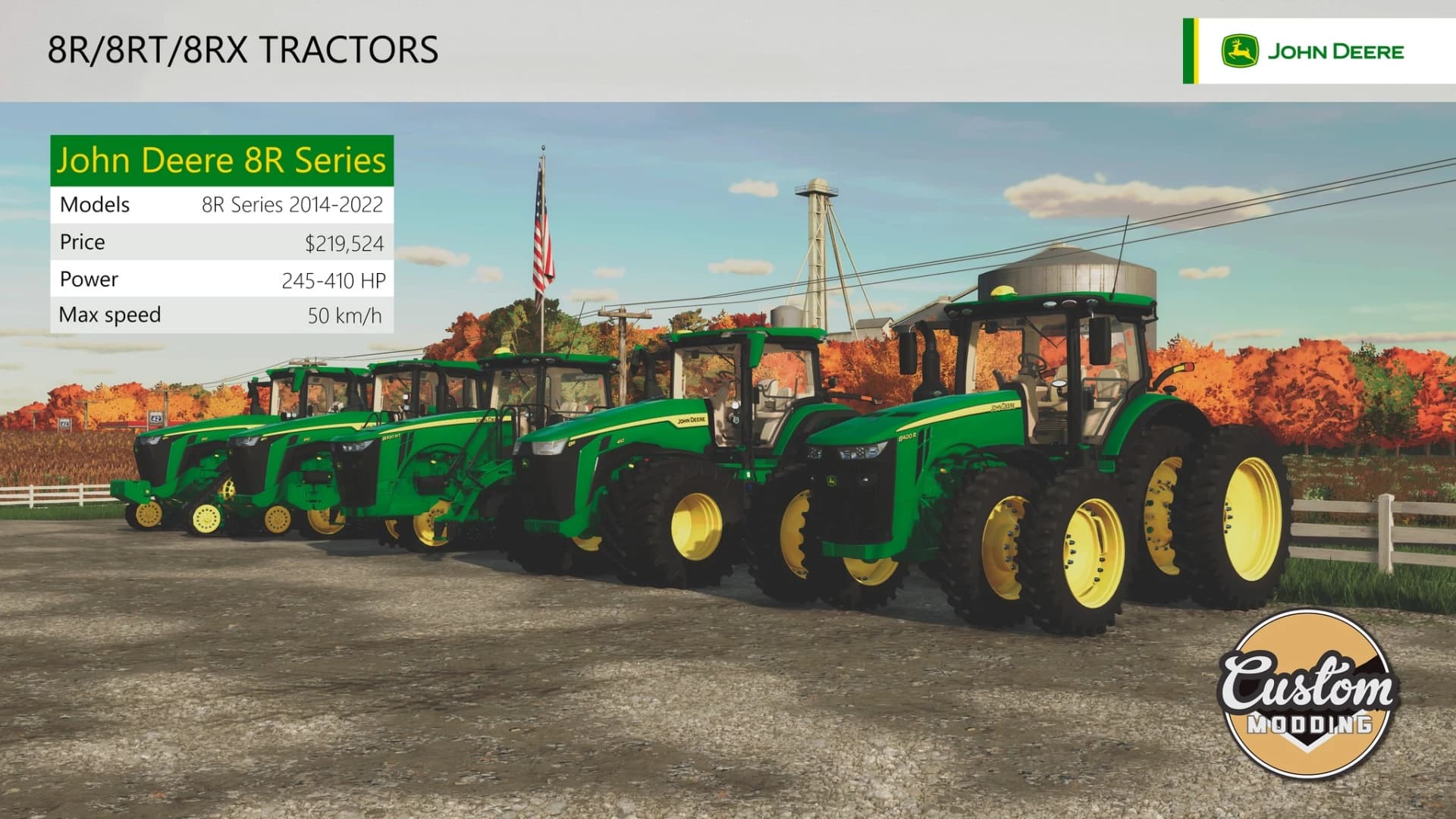 JOHN DEERE 8R SERIES 3
