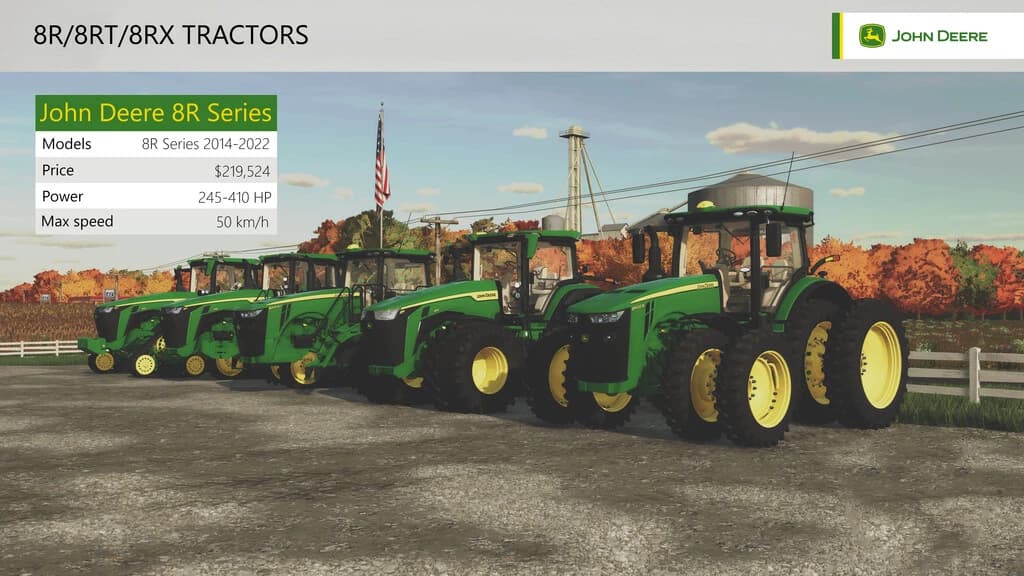 JOHN DEERE 8R US SERIES 5