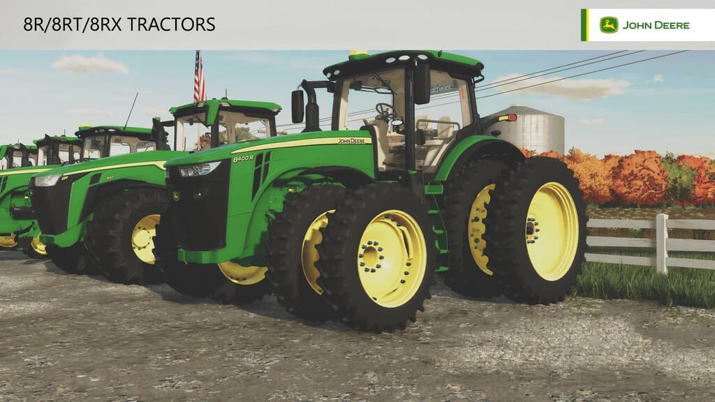 JOHN DEERE 8R US SERIES 3