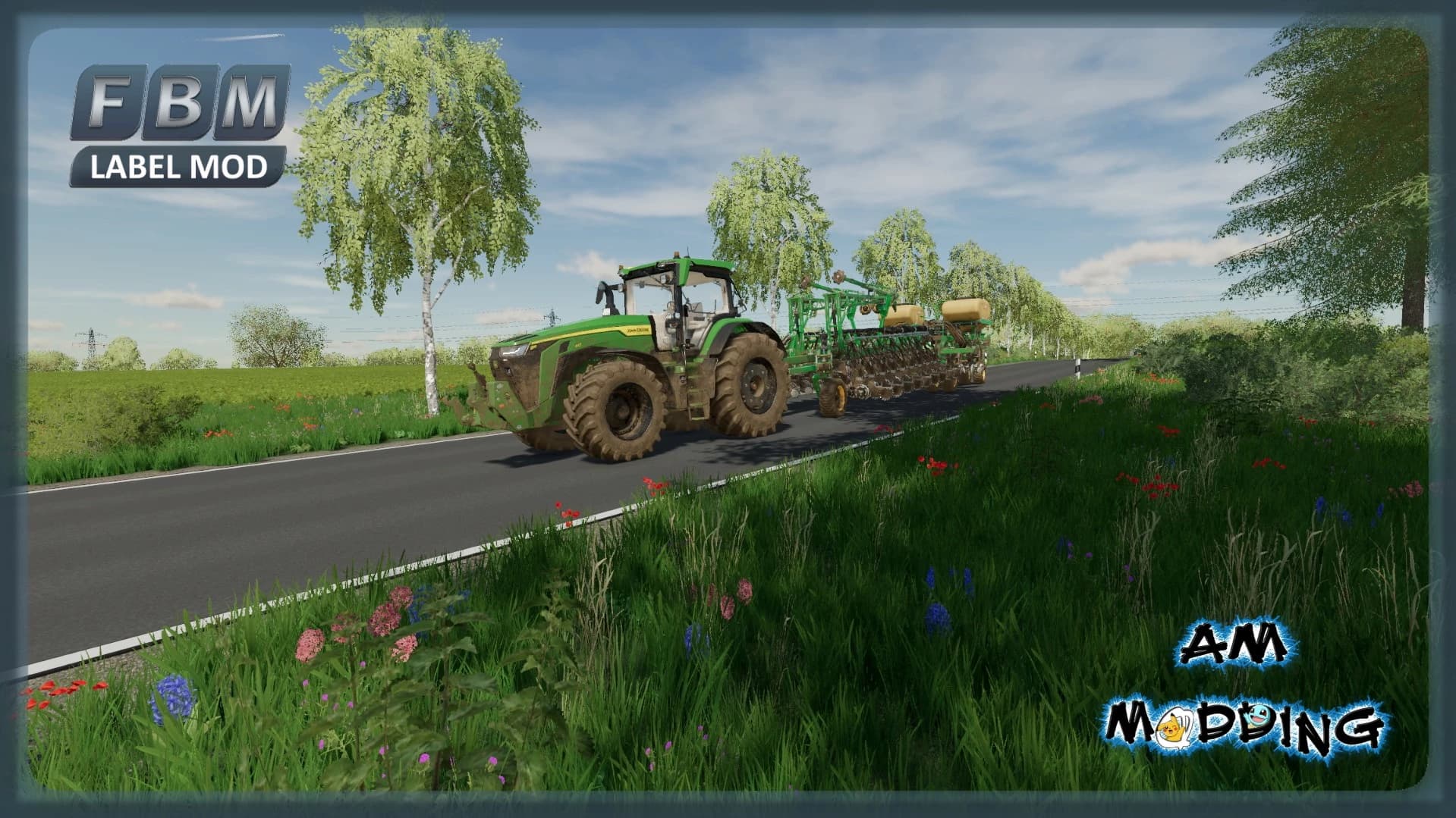 JOHN DEERE 8R WITH SIMPLEIC 5