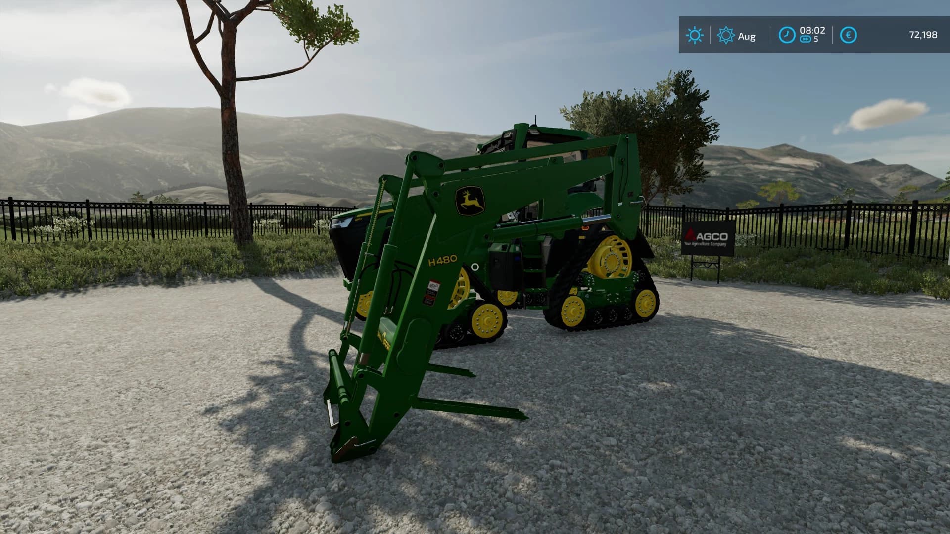 JOHN DEERE 8RX LOADER EDIT 3